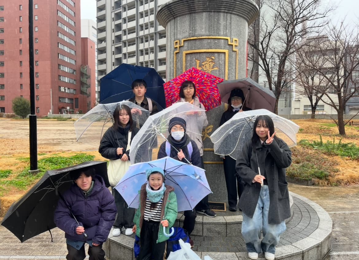 JUSTERのボランティア活動の様子